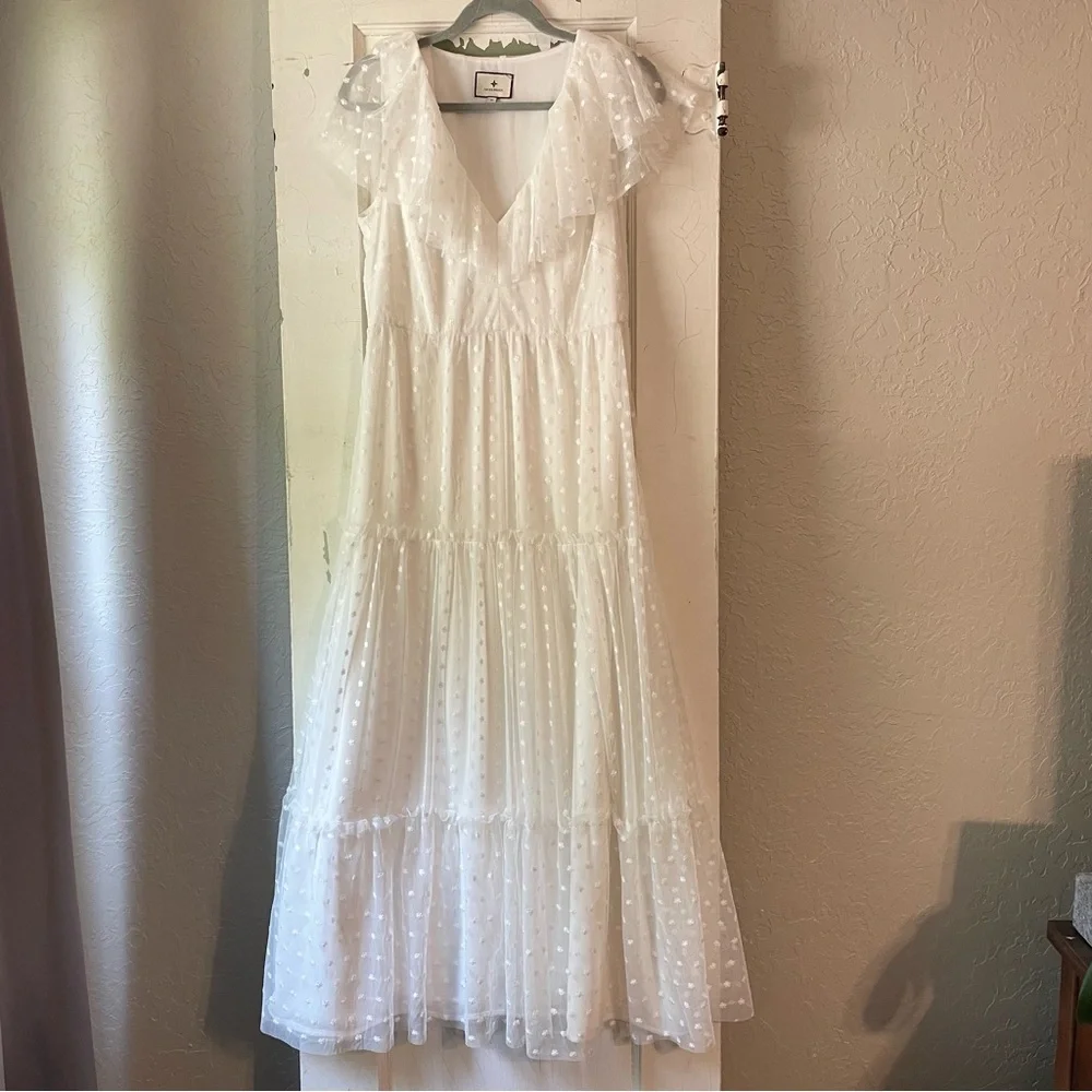 Tuckernuck, Blanc Giselle Tulle Gown, Medium - Picture 3 of 13